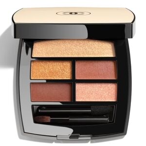 New~ CHANEL LES BEIGES Healthy Glow Natural Eyeshadow Palette~ Golden